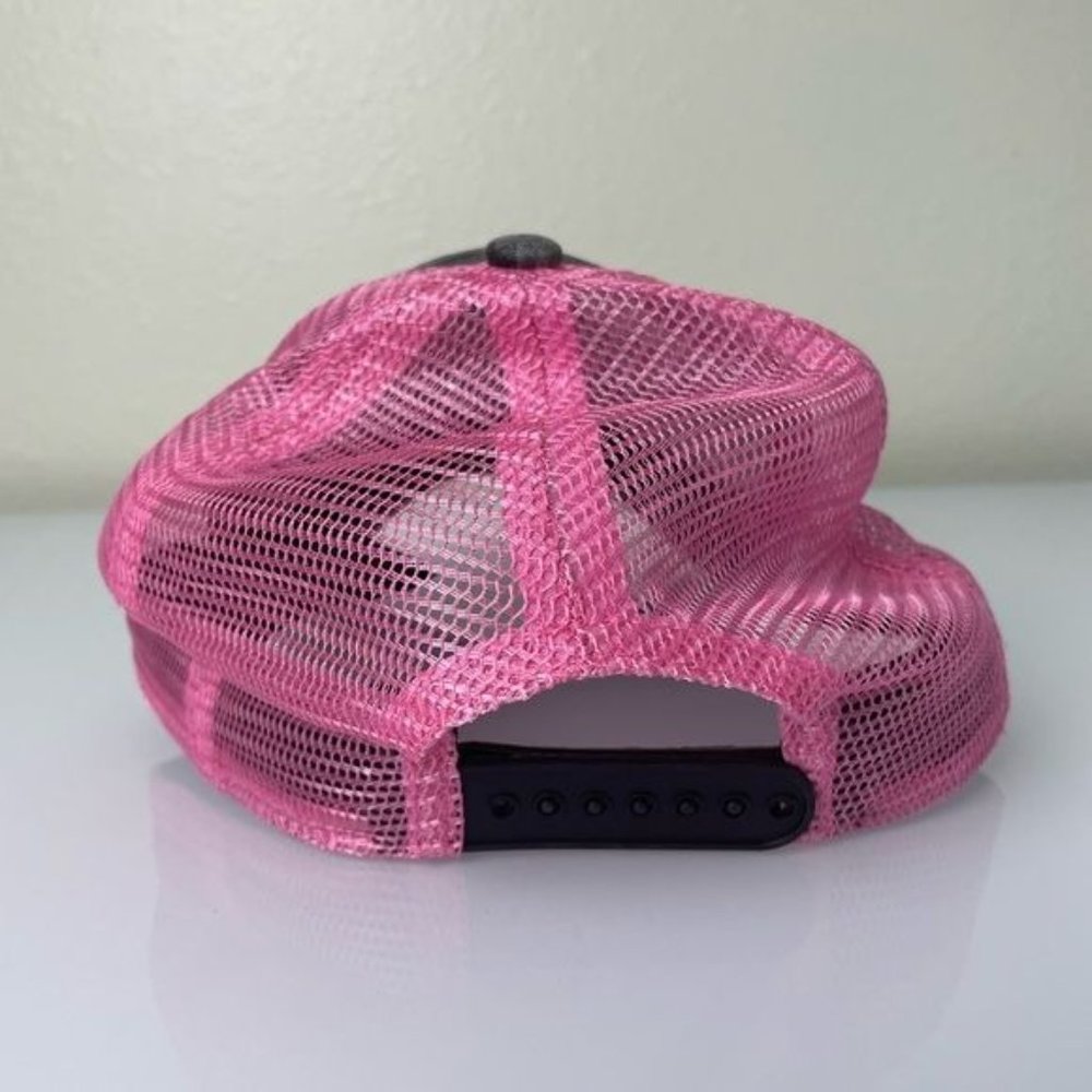 John Deere Gray & Pink Camo Adjustable Hat - Picture 5 of 13